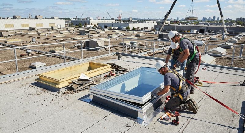 Commercial Skylight Renovation in Puyallup, WA
