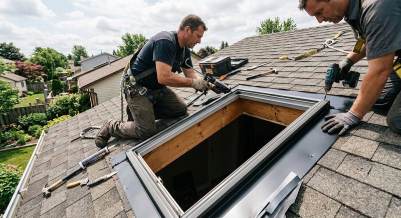 Skylight Leak Repair in Gig Harbor, WA