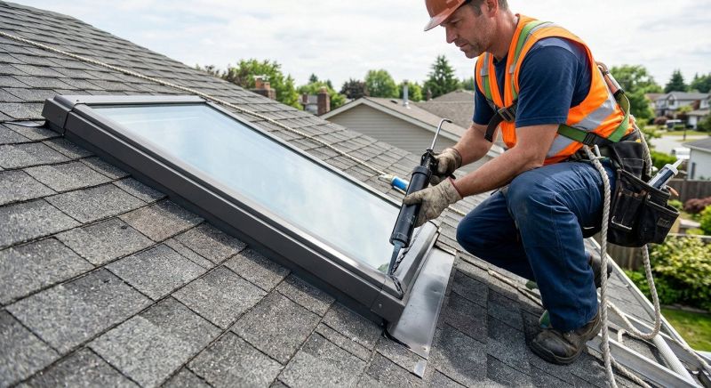 Skylight Leak Repair in Renton, WA